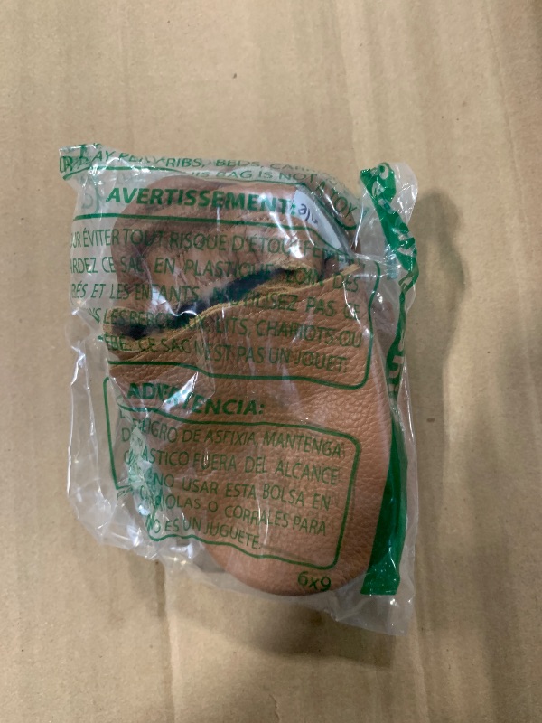 Photo 1 of ****USED****Mejale Baby Soft Soled Leather Moccasins Anti-Slip Infant Toddler Shoes First Walkers(Brown,18-24 Mos/5.9in)