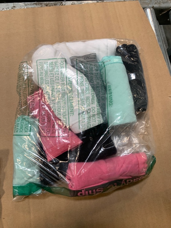 Photo 1 of ** 9 PACK ** Hanes Womens Cotton Value Pack, 10-pack, Assorted (Colors May Vary) Briefs-underwear, Solid/Print Mix, 8 US