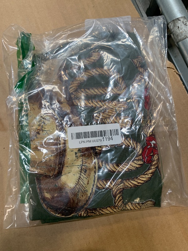 Photo 1 of ** OLIVE GREEN ** Western Cowboy Birthday Party Howdy Cowboy T-Shirt L