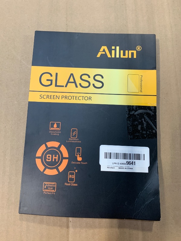 Photo 1 of ** 1 PACK ** Ailun Screen Protector for iPad Mini 4, iPad Mini 5 2019 2Pack Tempered Glass 2.5D Edge Ultra Clear Transparency Anti Scratches Case Friendly