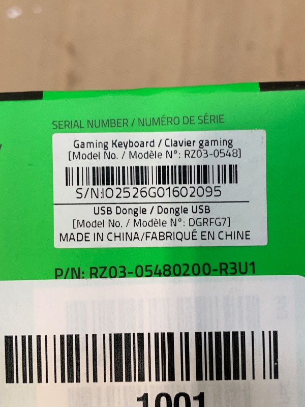 Photo 1 of ** DIFFERENT MODEL RZ03-0143 / NO ACCESSORIES **  Razer BlackWidow V4 TKL HyperSpeed Wireless Hot Swappable Gaming Keyboard: Orange Tactile Switches - Wireless & Bluetooth - Multi-Function Roller & Control Buttons - Chroma RGB - Long Battery Life