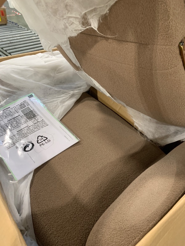 Photo 1 of ****SIMILAR ITHEM***

Christopher Knight Home Auden Wingback Accent Chair, Fabric Club Chair, Velvet Upholstered Armchair, Curved Backrest Single Sofa, Soft Cushion Seating, Reading Lounge Chair for Living Room, Brown
