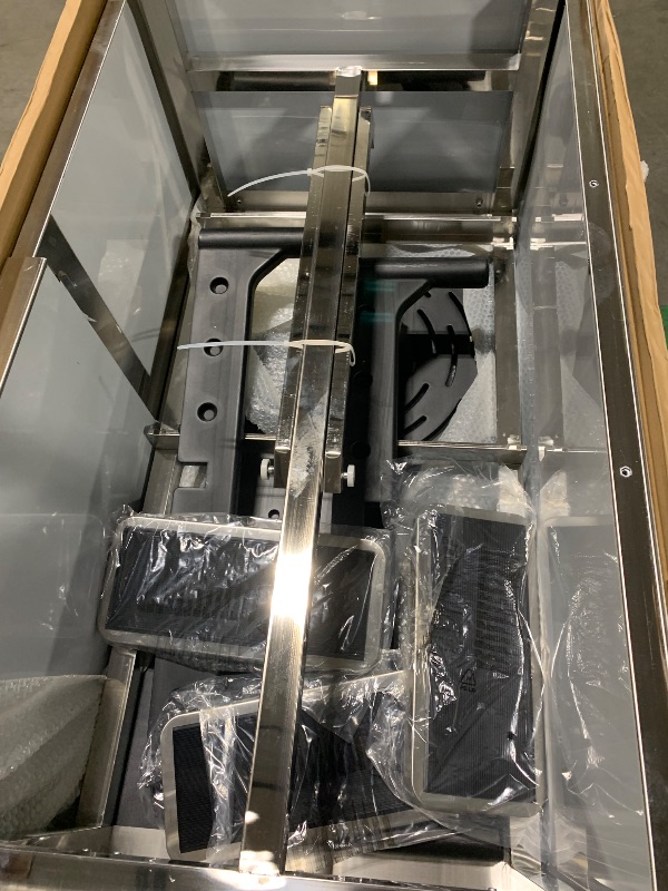 Photo 1 of ****SIMILAR ITHEM***
KANIS Professional Electric Dog Grooming Table - Heavy Duty, Height Adjustable Pet Grooming Table w/Leveling Wheels, Grooming Arm, Anti Slip Tabletop & Tool Organizer/Dog Grooming Station (49", Grey)