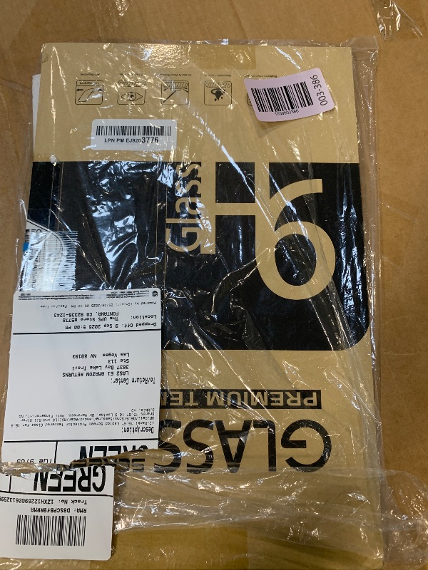 Photo 1 of (2-Pack) 15.6" Laptop Screen Protector Tempered Glass for 15.6 HP/Dell/ASUS/Sony/Samsung/Lenovo/Acer/MSI/LG and All Other Brands 15.6" 16:9 Laptop, 9H Hardness, Anti Fingerprint, No Bubble, HDLPNO409404400
