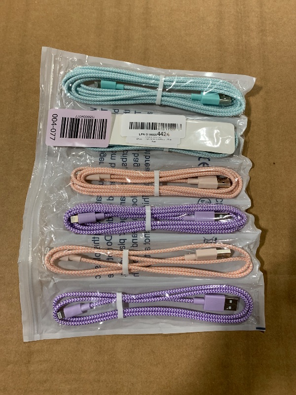 Photo 1 of [Apple MFi Certified] iPhone Charger, 6Pack (3/3/6/6/6/10 FT) Fast Charging Long Lightning Cable, High Speed Transfer USB Charger Cord for iPhone 14 13 12 11 Pro Max/XR/XS/X/8/7/6Plus iPad