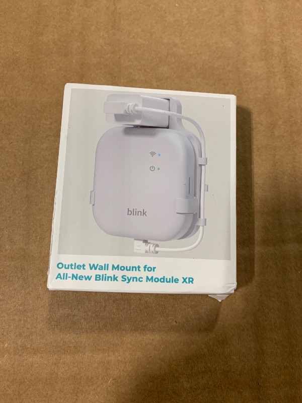 Photo 1 of ***MISSING MICRO SD CARD***** 256GB Micro SD Card & Outlet Wall Mount for Blink Sync Module XR with Short Cable, SD Card for Local Video Storage with Reader, Save Space, Mount Bracket for Blink Outdoor Indoor Security System