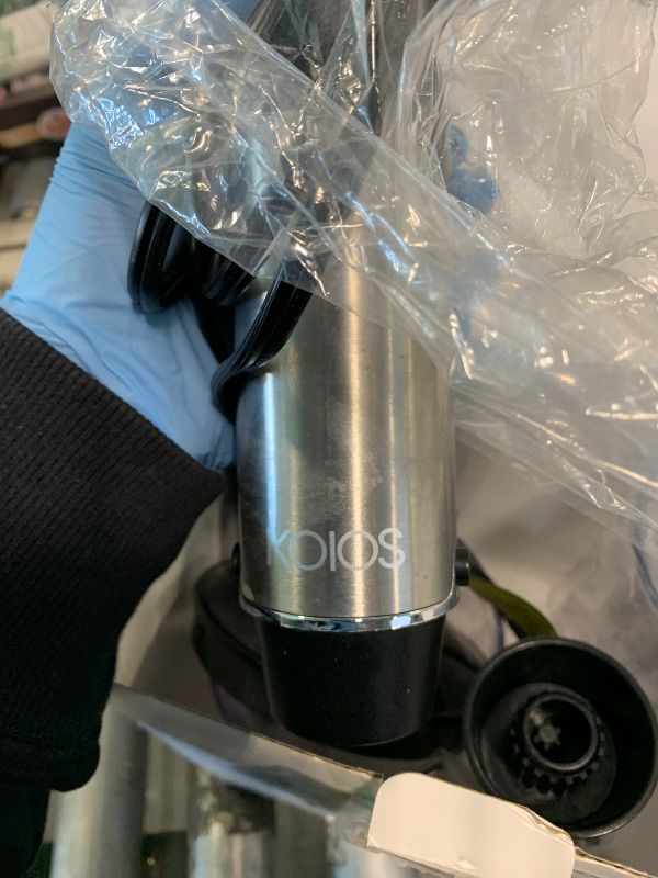 Photo 1 of ****DIFFERENT BRAND FROM BOX******** Ganiza Immersion Blender 5 in 1 Hand Blender Max 1000W Heavy Duty Motor, 16 Speed Mode Handheld Blender Stainless Steel Blade With 800ml Mixing Beaker, 600ml Chopper, Whisk and Milk Frother