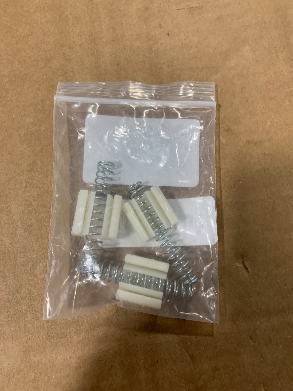 Photo 1 of ** 3 PCS **uxcell 4pcs Bifold Door Hardware, Bi-fold Closet Door Hardware Repair Spring, Silver Tone