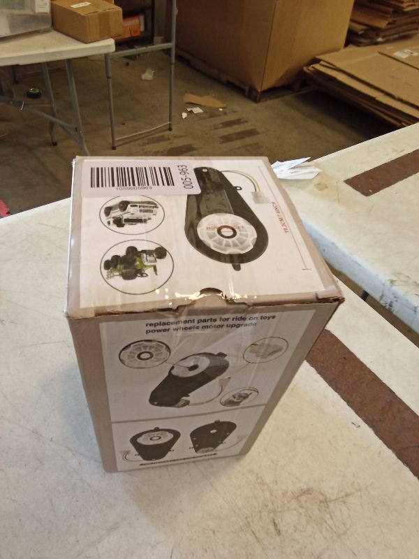 Photo 1 of 2Pcs 24V Replacement Parts for Kids Ride On Toy Car,24V 45000RPM Gear Box for Kids Electric Ride On Toy Car,24 Volt RS555 45000RPM Ride On Toy Car Conversion High Speed Drive Engine Motor Gearbox