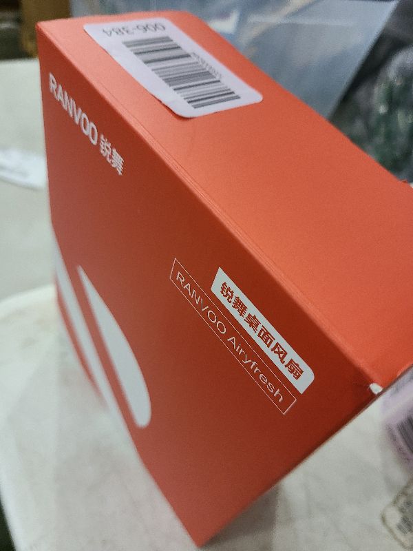 Photo 1 of 2025 New Desk Fan, Quiet Air Circulator Mini Fan for Bedroom, Portable Smart Display USB Fan, 4 Speeds Strong Airflow, 120°Tilt, Small Desktop Table Fans For Office Bedside Room, Translucent Black