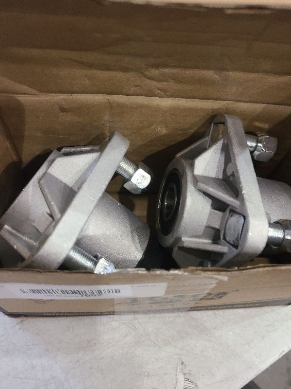 Photo 1 of 10L0L Golf Cart Wheel Hub Assembly for EZGO RXV 2008-up Gas & Electric, with Bearing & Cap, OEM# 609603 19862G1 602340 602341 12091G2, Set of 2