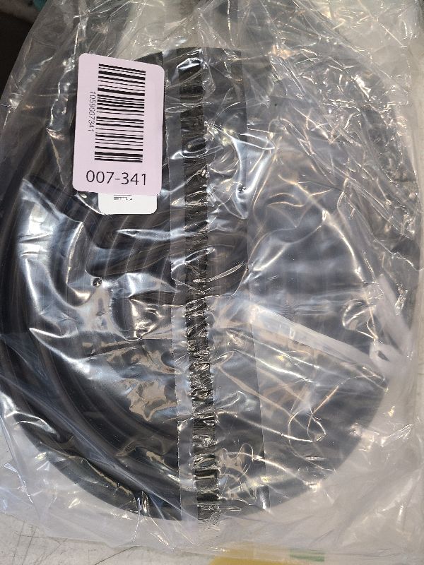 Photo 1 of 18FT Garage Door Bottom Seal Rubber 0.19'' P Bulb Bottom Garage Door Weather Stripping for Overhead Door, Weatherproof Strip Replacement Seal Fits 18FT Wide or Smaller Doors (Black)