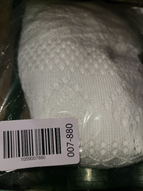 Photo 1 of 2023 Women's 3/4 Sleeve Cropped Cardigan Sweater Bolero Open Front Short Shrugs Solid Cardigans Ivory White L