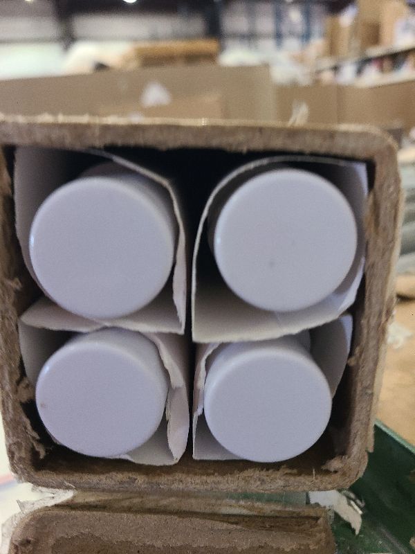 Photo 1 of 2FT T8 LED Tube Light,12W(30W Equivalent), 1560LM,Led Replacement F20T10 T20T12 Flourescent Tube,5000K, Dual Ended Power, Clear Cover(4-Pack)