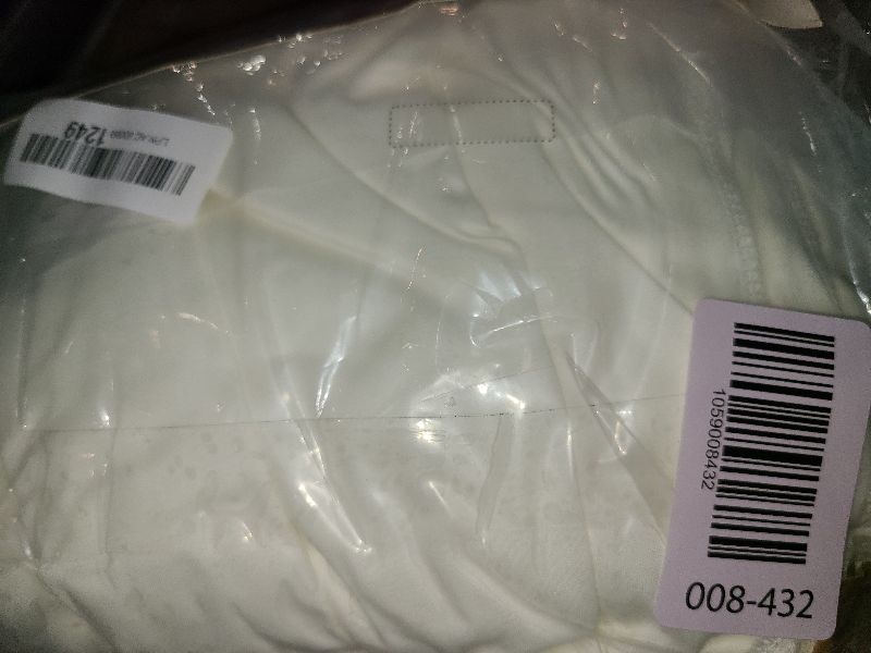 Photo 1 of 10 ft x 8 ft Wrinkle Free Ivory Backdrop Curtain for Wedding Parties, Polyester Ivory Photo Backdrop Drapes 2 Panels 5x8ft for Baby Shower Photoshoot Engagement Birthday Party Photography Background