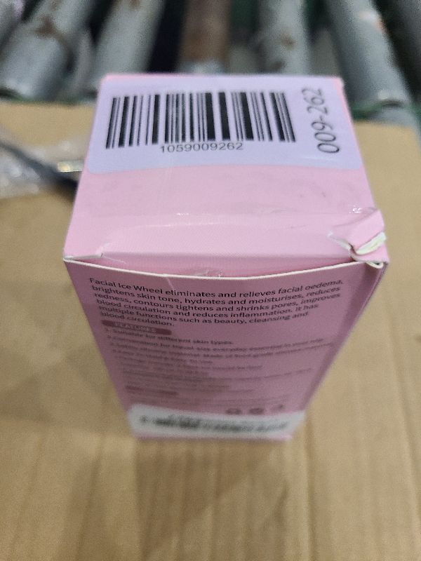 Photo 1 of 2 Pack Ice Roller for Face, Ice Cube Roller for Neck Body and Eye Tones Skin Face Ice Mold (Pink Blue)