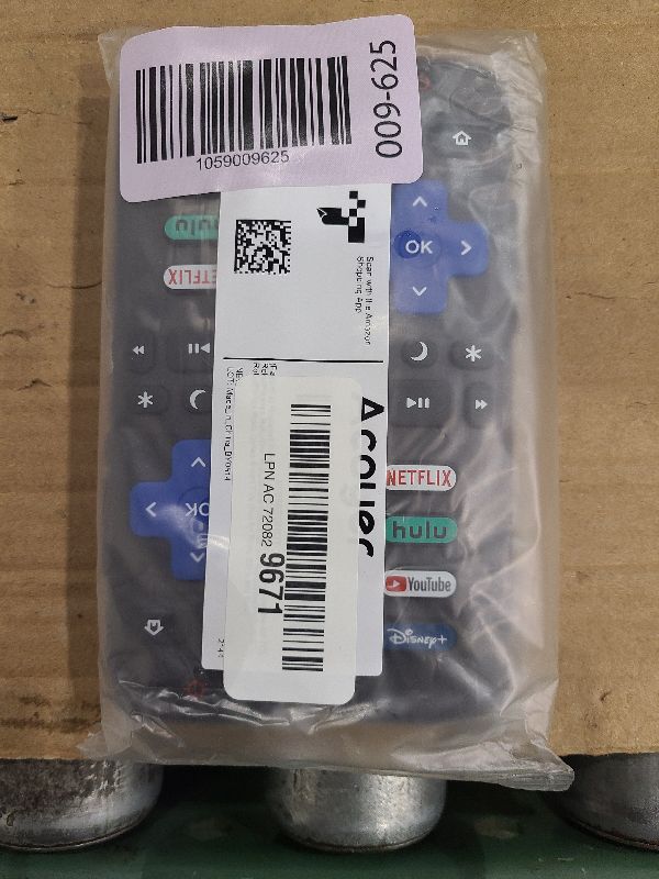 Photo 1 of (Pack of 2) Replacement Remote Control Only for Roku TV, Compatible for TCL Roku/Hisense Roku/Onn Roku/Sharp Roku/Element Roku/Westinghouse Roku/Philips Roku Smart TVs (Not for Roku Stick and Box)