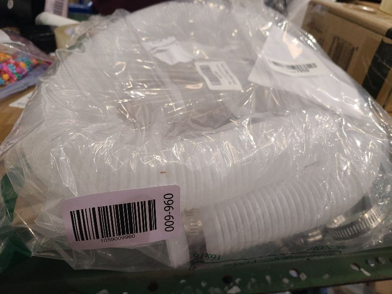 Photo 1 of 1.5 Inch x 3 ft Pool Skimmer Hose for Intex Above Ground Pool Skimmer Pump Replacement #10531 25016, 1-1/2 Inch Surface Skimmer Transfer Hose - 2 PCS