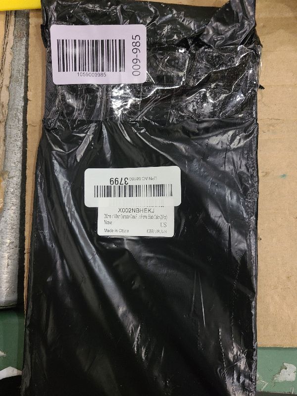 Photo 1 of 280mm x 140mm Computer Case Fan Dust Filter PC Mesh Filter Cover Grills with Magnetic Frame, Black Color (2 Pcs)