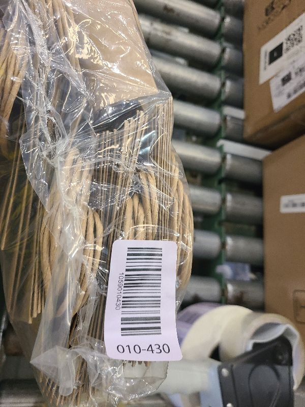 Photo 1 of 100 Pack 5.8x3.2x8.25 Inch Brown Kraft Paper Gift Bags with Handles - Bulk Small Plain Natural Bags for Birthday Party Favors, Grocery, Retail Shopping, Wedding, Craft, Goody, Takeouts, and Business