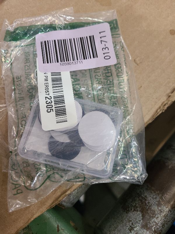 Photo 1 of 20 Pcs NFC Tags, Stickers Cards With Adhesive Back, Round Rewritable Cards, 504 Bytes Memory Compatible With NFC Enabled Phones (25mm)