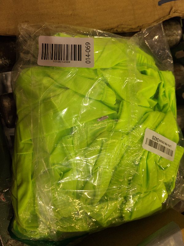 Photo 1 of 12 Pieces Scrimmage Helmet Cover Football Helmet Scrimmage Caps for Youth Football Hockey Lacrosse Adult, 10.24 Inches in Diameter (Green)