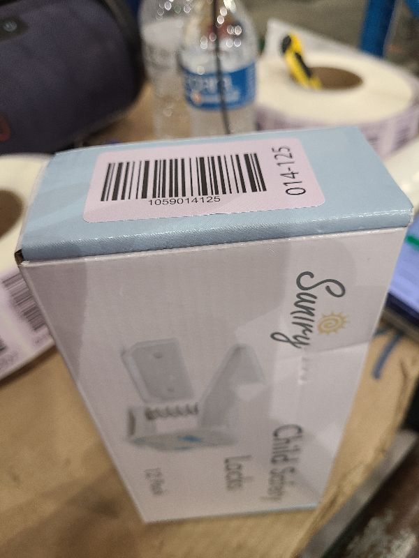 Photo 1 of 12 Pack Cabinet Locks Child Safety | Baby Safety Cabinet Locks NO Drilling 3M Adhesive Baby Proof Drawer Lock Child proofing cabinets latches for Kids Latch for Drawers & Door Child Safety Locks