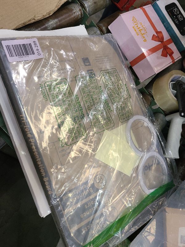 Photo 1 of 3 Pack Trifold Poster Board 24 X 16 Inch, IKAYAS White Poster Boards, Science Fair Display Boards Posterboard Foamboard for Mounting, Prints, Art, Display, Projects Classroom Supplies