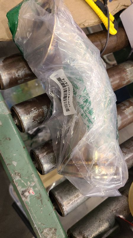 Photo 1 of 3" ID V-Band Turbo Stainless Steel 90 Degree Exhaust Elbow Adapter Piping Flange