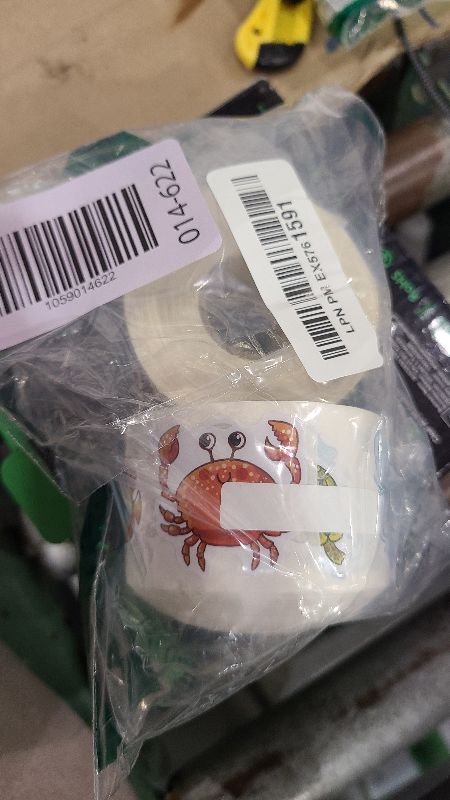 Photo 1 of 1200 PCS Ocean Animal Stickers Roll Cartoon Sea Life Sticker Fish Sticker Deals Sea Creature Labels for Ocean Theme Party Favors Classroom Teacher Rewards, 2 Roll