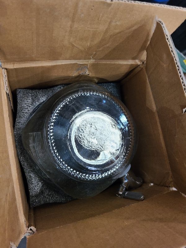 Photo 1 of 1 Gallon Drink Dispenser with Spigot 18/8 Stainless Steel – Airtight & Leakproof Glass Sun Tea Jar with Anti-Rust Lids, Beverage Dispenser for Parties - Laundry Detergent Holder