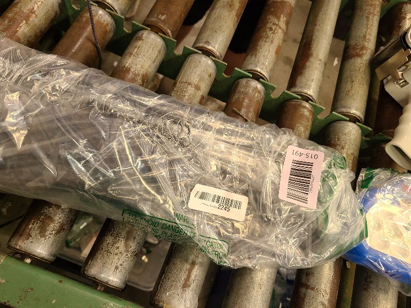 Photo 1 of 1-Pack Black Shower Curtain Rod 46-78 Inch - Shower Tension Rod for Bathroom, Closet, Window, Room Divider, Adjustable Shower Rod, Easy Installation, No Drilling