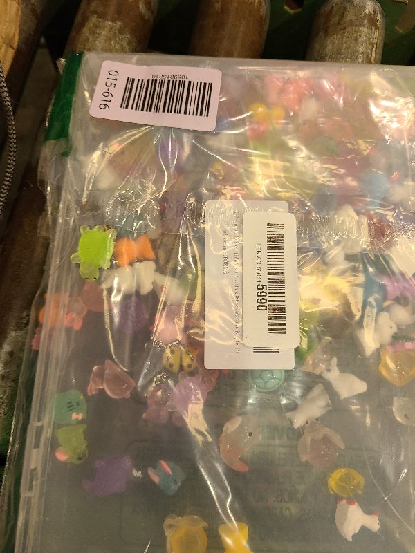 Photo 1 of 240 Pack Mini Resin Animals, Glow in The Dark Tiny Animals Figures to Hide Luminous Small Plastic Miniature Little Ducks Bulk for Office Home Garden Micro Landscape Aquarium Potted Dollhouse Decor