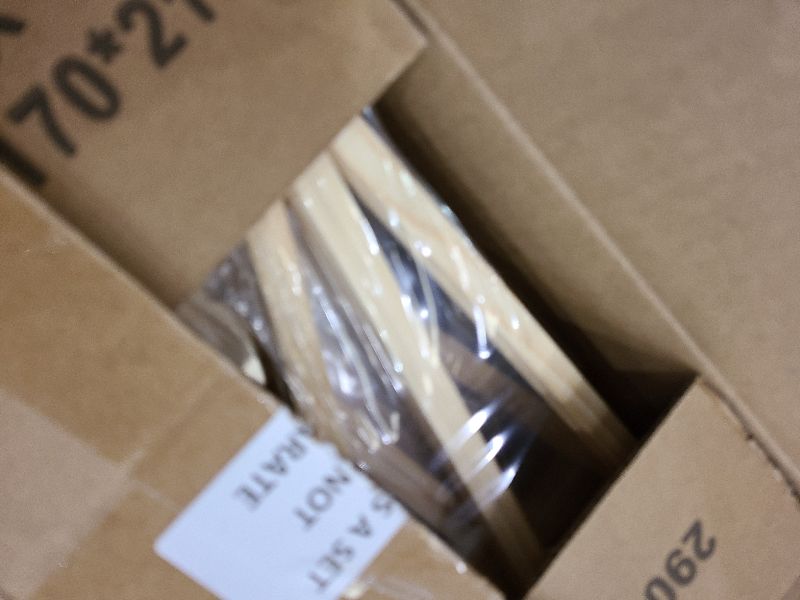 Photo 1 of 12 Pack 9 Inch Wood Easels, Easel Stand for Painting Canvases, Art, and Crafts, Tripod, Painting Party Easel, Kids Student Tabletop Easels for Painting, Portable Canvas Photo Picture Sign Holder