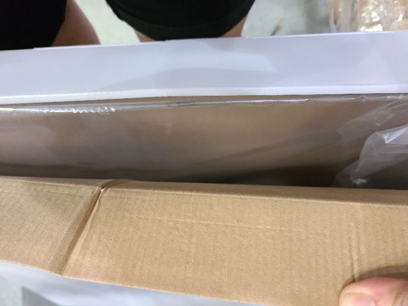 Photo 1 of 24×24 Inches Clear Acrylic Serving Tray with Handles Extra Large Ottoman Tray Decorative Trays Spill-Proof Coffee Table Space Saver Oversize Counter top Organizer Platter with Safe Edge