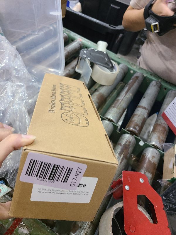 Photo 1 of 1/2 Mile Long Range Wireless Driveway Alarm Outdoor Weather Resistant Motion Sensor&Detector-Home&Office DIY Security Alert System-Monitor&Protect Outdoor/Indoor Property - 1 Receiver and 4 Sensors