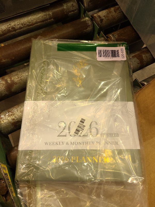 Photo 1 of 2026 Planner Weekly and Monthly, 8.5" x 11" Academic Planner with Tabs from Jan 2026 - Dec 2026, A4 Large Hardcover Agenda Calendar with Date for School & Office Schedule, Sage Green