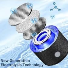 Photo 1 of 2025 New Hydrogen Water Generator Bottles Portable Hydrogenated Water Bottle with SPE PEM Technology 420ml Hydrogen Water Bottle Generator Rechargeable Ionizer Machine for Home Office and Travel 
