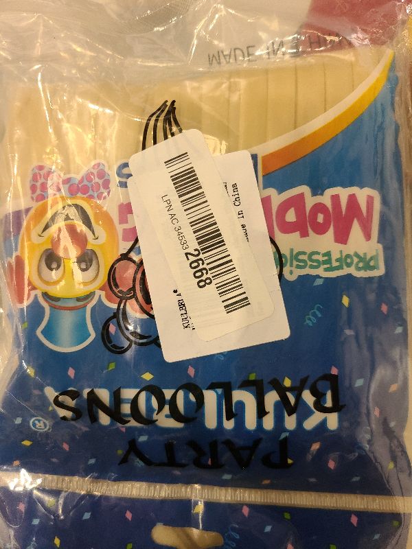 Photo 1 of 100Pcs clear 260 Balloons Clear Long Skinny Latex Balloon for Animal Ballons, Premium Quality Balloons for Beginners Baloons Making Kid's Carnivals Party Decoartion