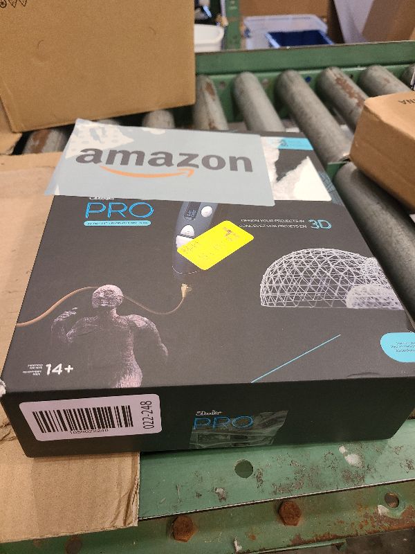 Photo 1 of 3Doodler PRO(2025) 3D Printing Pen, Design and Prototyping Tool for Creative Professionals, Includes Speciality Plastic Materials, Interchangable Nozzle Set and More