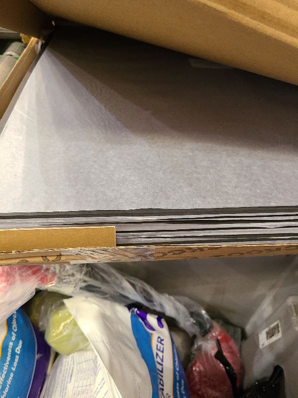 Photo 1 of STICKGOO Black Drop Ceiling Tiles 2ft x 2ft, Waterproof PVC Ceiling Panels, Fire Resistant and Washable Smooth Ceilings Decor Coverings 24 x 24in - 12 Pack Cover 48 Sq. Ft