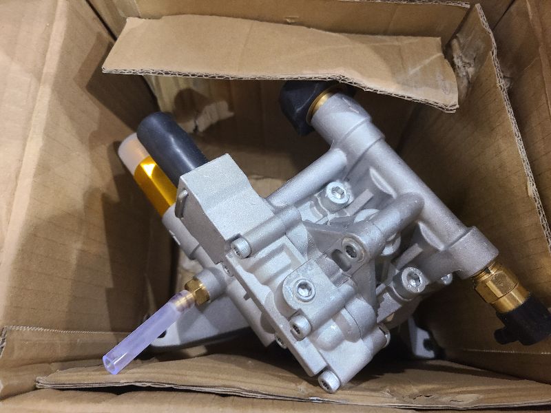 Photo 1 of 3000 Psi Pressure Washer Pump, 7/8" Shaft Vertical Power Washer Pump Replacement 2700-3000 PSI Universal Pressure Washer Pumps for Pressure Washer