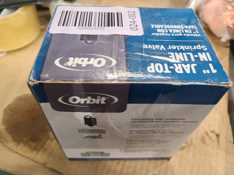 Photo 1 of Orbit Sprinkler System 1-Inch NPT Jar Top Valve 57461, Green