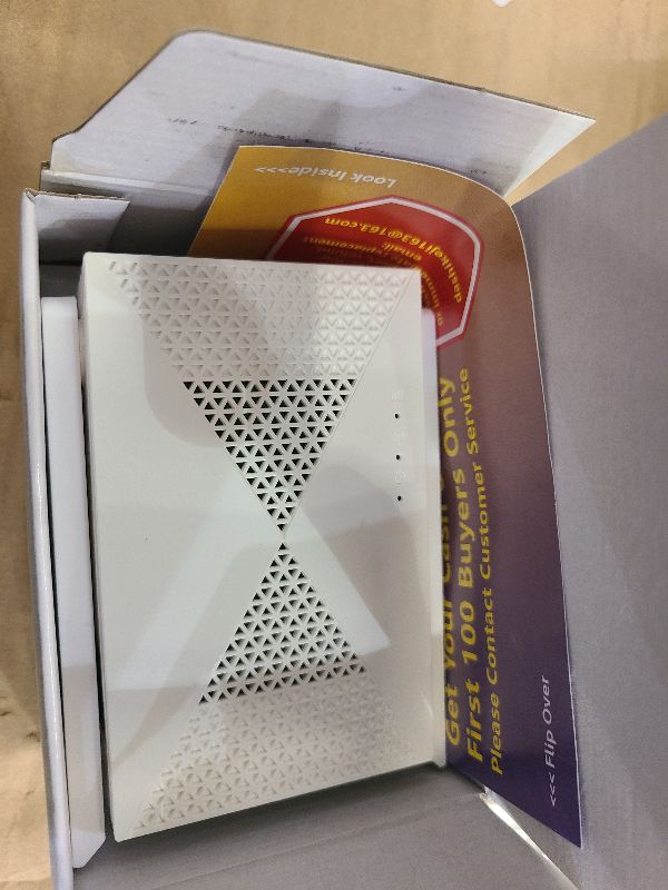 Photo 1 of 2025 Fastest WiFi Extender Signal Booster - Coverage Up to 9999 sq. ft, Easy Setup, Long Range WiFi Extender, Ethernet Port & Access Point, and Stable Internet Performance with 60+ Devices