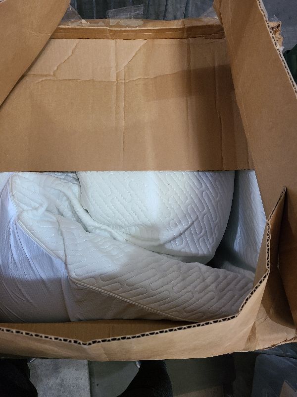 Photo 1 of 3 Inch Gel Memory Foam Mattress Topper Queen Size High Density Cooling Pad Pressure Relief Bed Topper (with Removable & Washable Bamboo Cover)