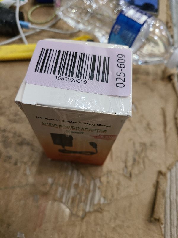 Photo 1 of 24V Electric Scooter 3-Prong Charger, for MX350 Dirt Bike Charger Scooter, MX400 Dir t Rocket, E300, E200, E100, Dirt Quad, Pocket Mod, Moped, Motorcycle, 24V Scooter Battery Charger