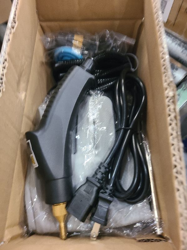 Photo 1 of 2500W Handheld Steam Cleaner,Portable Car Steamer For Auto Detailing,High-Temperature and Pressure Steam Cleaner For Home, Steam Cleaning Machine for Furniture,Kitchen,Grout,Floor,Tile (Gray)