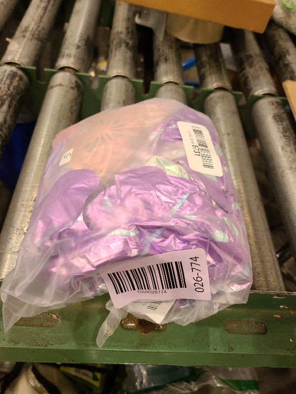 Photo 1 of 128pcs Pink and Purple Butterfly Balloon Arch Kit, Party Decorations with Sand White Dusty Purple Butterfly Balloon Stickers for Theme Birthday Baby Shower Wedding Decorations