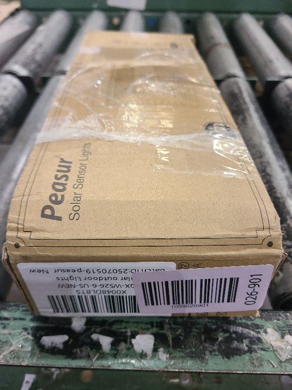 Photo 1 of [6 Packs] Solar Lights Outdoor Motion Sensor Solar Security Lights Waterproof with 3 Lighting Modes Solar Powered Wall Lights Outside for Garden Fence Yard Deck