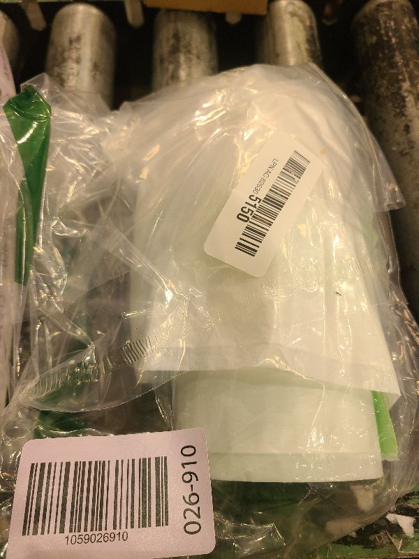 Photo 1 of 20 Count Cat Drawstring Litter Box Liners 26.6x16.7 inches 2Mils Super Thickfor Self-Cleaning Litter Box Cat Litter Pan Trays (Green Drawstring 20 count)